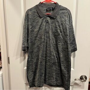 Izod Golf Polo Shirt Black Heather Men’s Size XL.